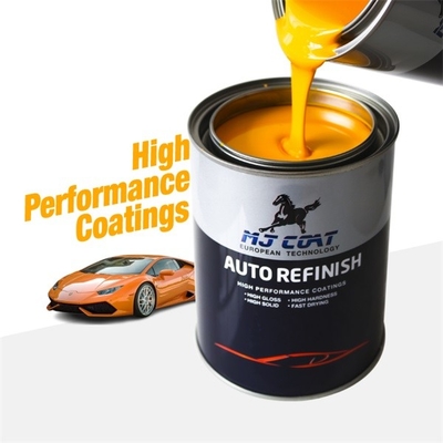 1k Bright Color Car Paint Refinish Goede nivellering Hoge volheid