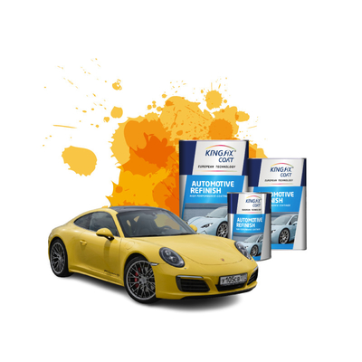 Spray Automotive Topcoat Verf Glanzend Afwerking 2-3 Coats Voor Trucks