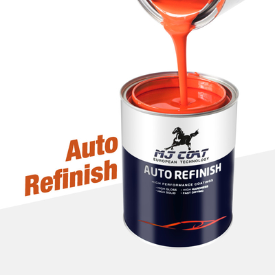 Aanbevolen toepassingen Automotive topcoat verf Glanse afwerking Voor industriële en commerciële