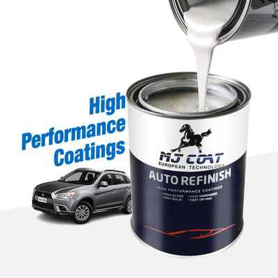 Professionele Glanzige Afwerking Auto Verf Topcoat met 4-6 uur Recoat Tijd voor auto's