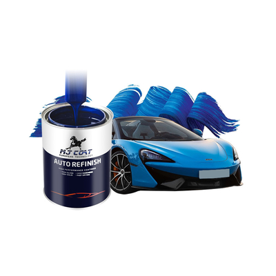 Verf voor de automobielbouw met een vaststofgehalte van meer dan 40% en een VOC-gehalte van minder dan 50 g/l