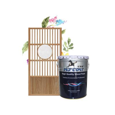 Laag VOC Mat hoogglanzend glad PU houten verf Met 10-15 Sq.ft/liter dekking