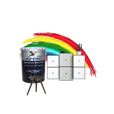 Snel droog laag VOC PU houtverf 10-15 Sq.ft/liter dekking PU verf voor houten oppervlakken