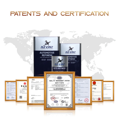 Droge natuurlijk grijze epoxy autolak Goede nivellering Automotive Bare Metal Primer