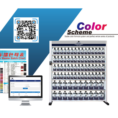 ISO9001 automatische kleurmachine Auto verf kleurmachine