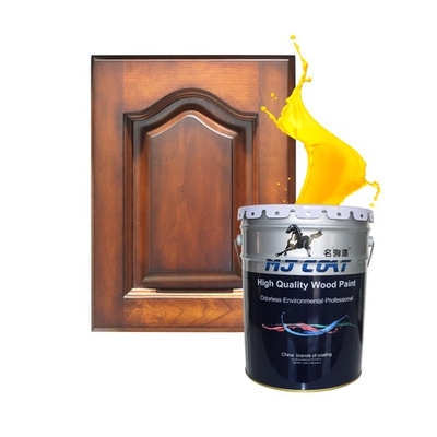 Transparante Stevige de Kleurenbovenlaag van Matt Glossy Wood Paint NC voor Meubilair