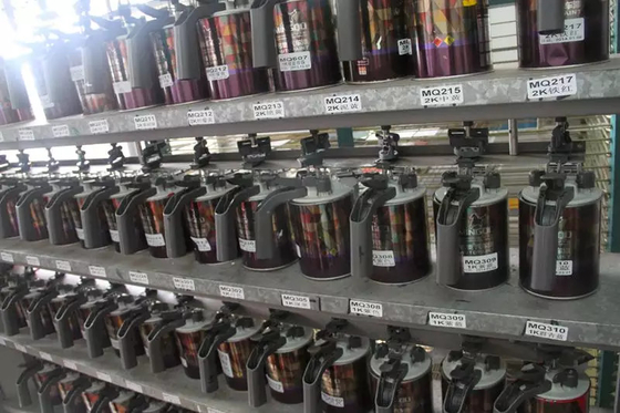 Automotive Refinish verfmengapparatuur voor chemische fabriek