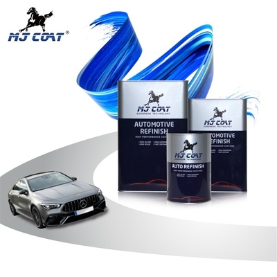 Gemakkelijk spuiten Custom Automotive Paint 2K Citroengeel Rode Autolak
