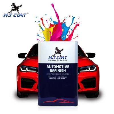 Gemakkelijk spuiten Custom Automotive Paint 2K Citroengeel Rode Autolak