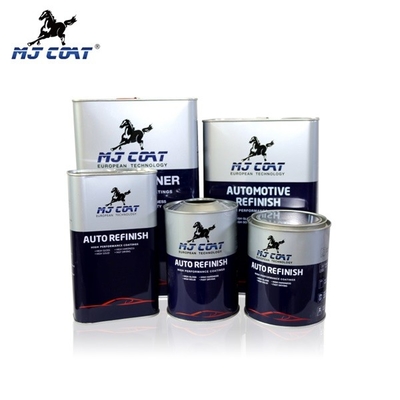 Gemakkelijk spuiten Custom Automotive Paint 2K Citroengeel Rode Autolak