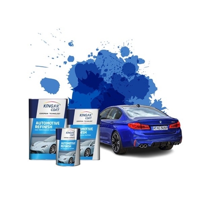 Effen kleur basislaag autolak Een component groenachtig blauwe autolak