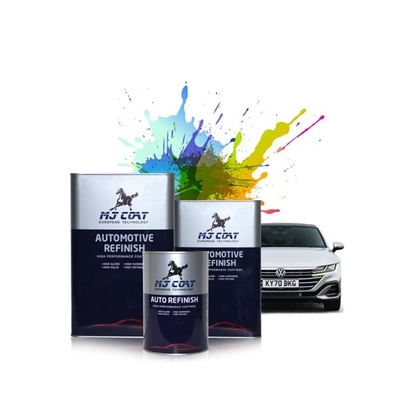 Hoge transparante gele resistente auto blanke lak Hoge solide autolak krasbestendig