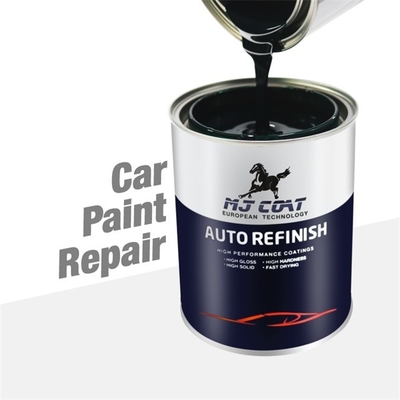 1K Effen Kleur Auto Refinish Verf Hoge Hechting Car Refinish Verf