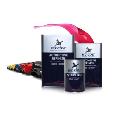 1k Bright Color Car Paint Refinish Goede nivellering Hoge volheid
