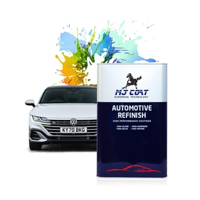 Acryl Polyurethaan Autolak Refinish Matt Black Automotive Pearl Paint