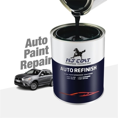 Acryl Polyurethaan Autolak Refinish Matt Black Automotive Pearl Paint