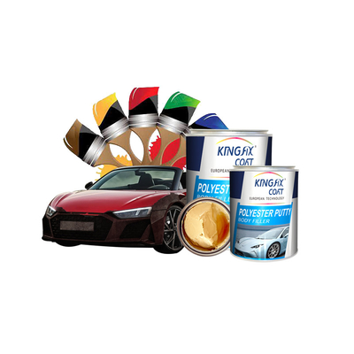 Gemakkelijk om de Vlotte Autostopverf Met versterkte vezels van de de Koolstofpolyester van de Lichaamsvuller te vullen