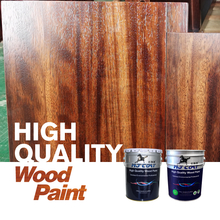 Vlot beëindig Houten Verf 2-3 Lagen Tin Can Stain Resistance van Pu