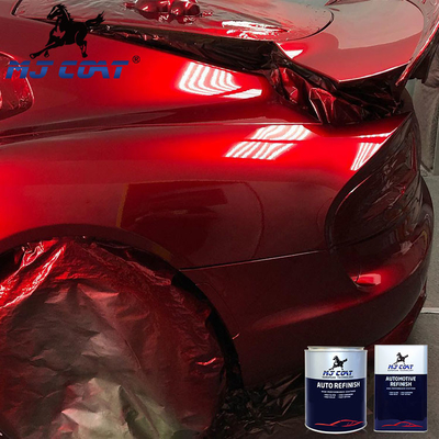 Snelle droogtijd Hoge dekking Auto Clear Coat Paint