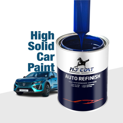Glanzend Gewoonlijk 30% tot 50% Automotive Base Coat Verf Hoge dekking