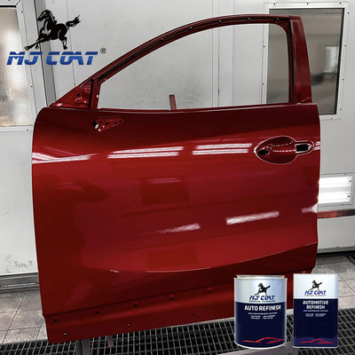 Hoge glans automotive topcoat verf reiniging ontvetter