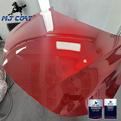 Witte automotive topcoat verf 50g/l Recoat tijd 4-6 uur