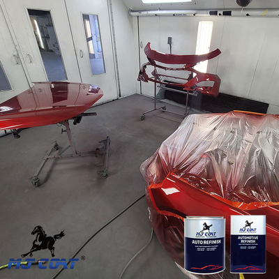 Wasserachtige witte automotive topcoat verf 40% vaste stoffen gehalte