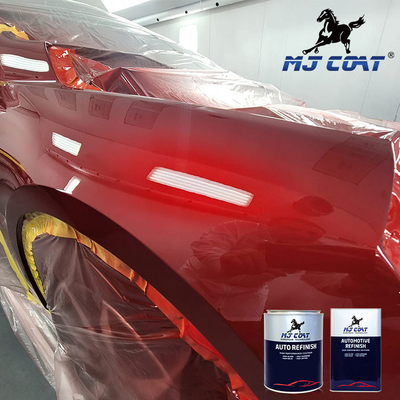 3C SGS CE Automotive Topcoat Verf Geel Snelle drooging
