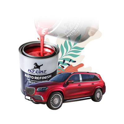 Hoogwaardige automotive topcoat verf koel opslag 400-500 vierkante voet per gallon