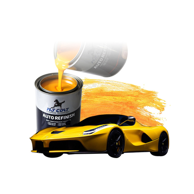 3C SGS CE Automotive Topcoat Verf Geel Snelle drooging