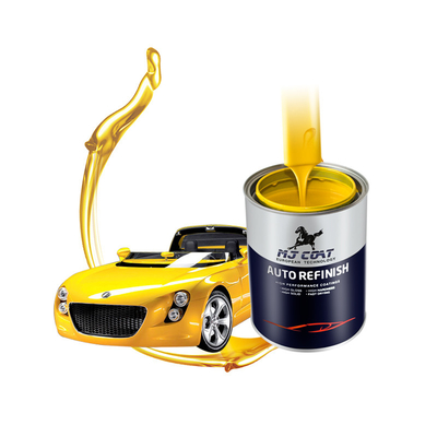 Meer dan 40% vaste stoffen op waterbasis Automotive topcoat verf met glanzende afwerking