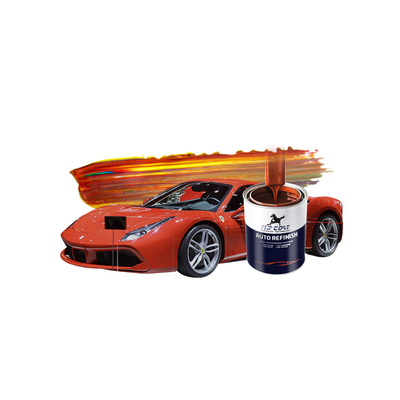 Low Voc Glossy Finish Automotive Base Coat Verf UV-bestand