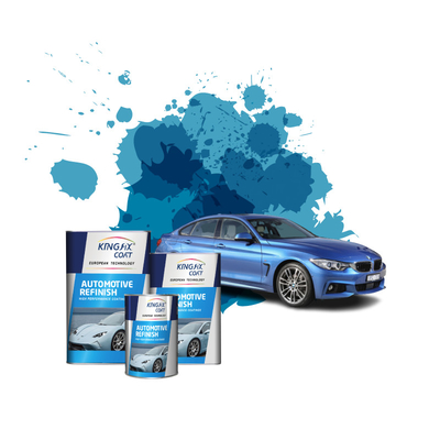 2K Automotive Finish Verf Met Droge Tijd 2-3 Uren 400-500 Sq. Ft. Per Gallon Coverage