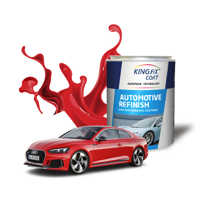 Meer dan 40% vast materiaal Automotive topcoat verf Glanzend afwerking
