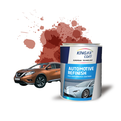 Dekking 400-500 vierkante voet per gallon Automotive Top Coat Verf Glanzend Afwerking Voor Spray