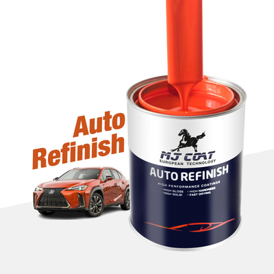 Binnen- en buitenruimte Automotive Base Coat Verf Hoge dekking en dunner schoonmaken beschikbaar