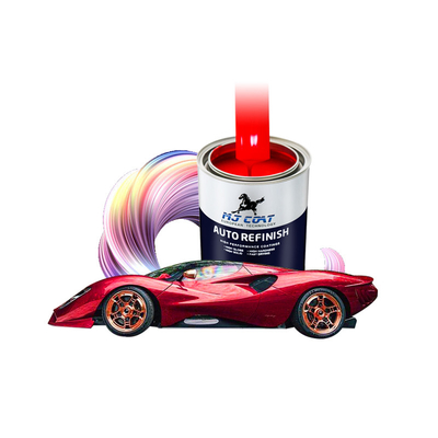 Minder dan 50 g/l VOC-gehalte Automotive topcoat verf 2-3 lagen 4-6 uur Recoat tijd