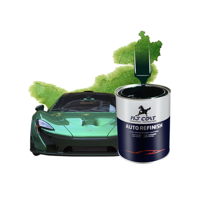 UV-resistentie Snel droog Automotive basiscoat verf 2 tot 3 lagen Low Voc