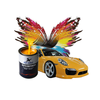 Hoge dekking Glanzige automotive topcoat verf 400-500 vierkante voet per gallon witte afwerking