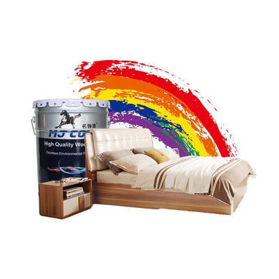 1 Gallon NC Hout Finish Spray met geavanceerde dekking 150-200 Sq. ft. Per Gallon