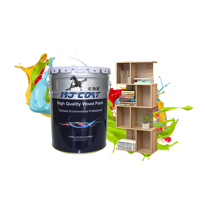 Hoge dekking PU houtverf met gladde afwerking en 10-15 Sq.ft/liter
