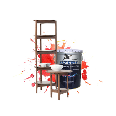 Langdurige houtbescherming PU Houtverf met 10-15 vierkante voet/liter Bedekking 2-3 lagen