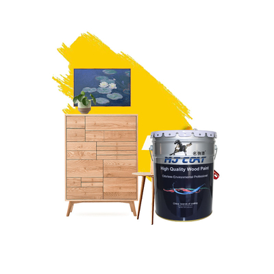 Natuurlijke satine NC hout afwerking 1-2 lagen 2-4 uur droogtijd voor houten oppervlakken