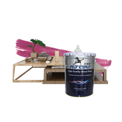 Mat houtkleur PU houtverf waterdicht mantel lage geur gemakkelijk aan te brengen 2-3 lagen