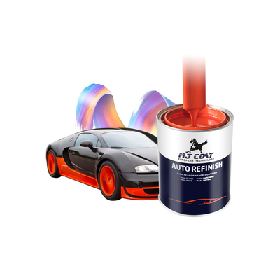 400-500 vierkante voet per gallon dekking Glanse automotive topcoat verf met 4-6 uur hercoat tijd