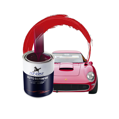 4-6 uur hercoating tijd Automotive topcoat verf met en meer dan 40% vaste stoffen
