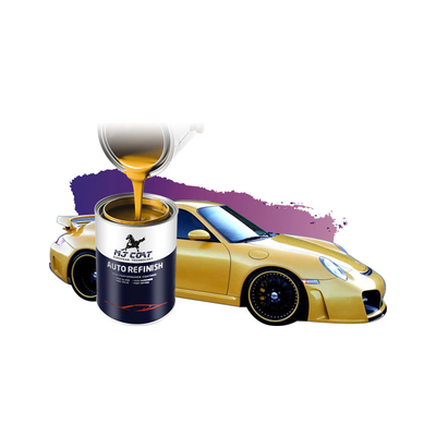 Professionele glossy automotive base coat verfcoating in verschillende kleuren voor een perfecte afwerking