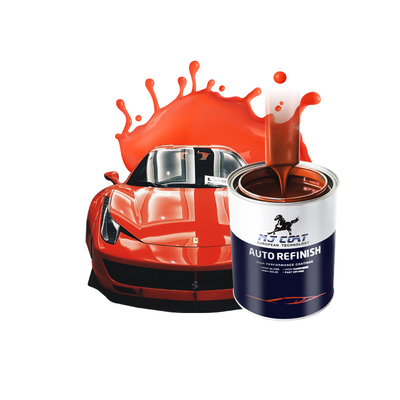 Glanzende en matte 2-3 Coat Automotive Clear Coat Verf Droog voor metalen substraten