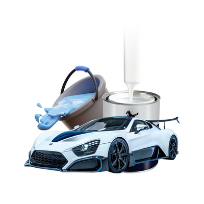 Doorzichtige metaallaag Topcoat verf Glanzende matte afwerking voor glansbescherming