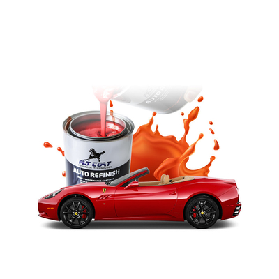 Glanzend wit Glanzend Automotive Topcoat Verf Met 400-500 vierkante voet dekking En Minder dan 50 VOC's